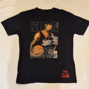 Mitchell‎ & Ness Allen Iverson Slam Magazine Graphic T-Shirt Black L